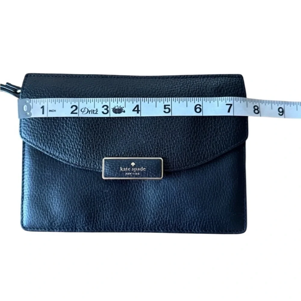 Kate Spade Mollie Braxton Place Wristlet Clutch Wallet Zip Black